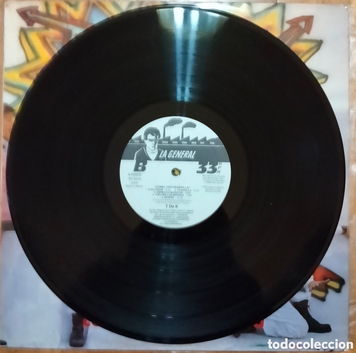 Discos de vinilo: TDK &rdquo;COMO UNA PESADILLA&rdquo; VINILO - Foto 4