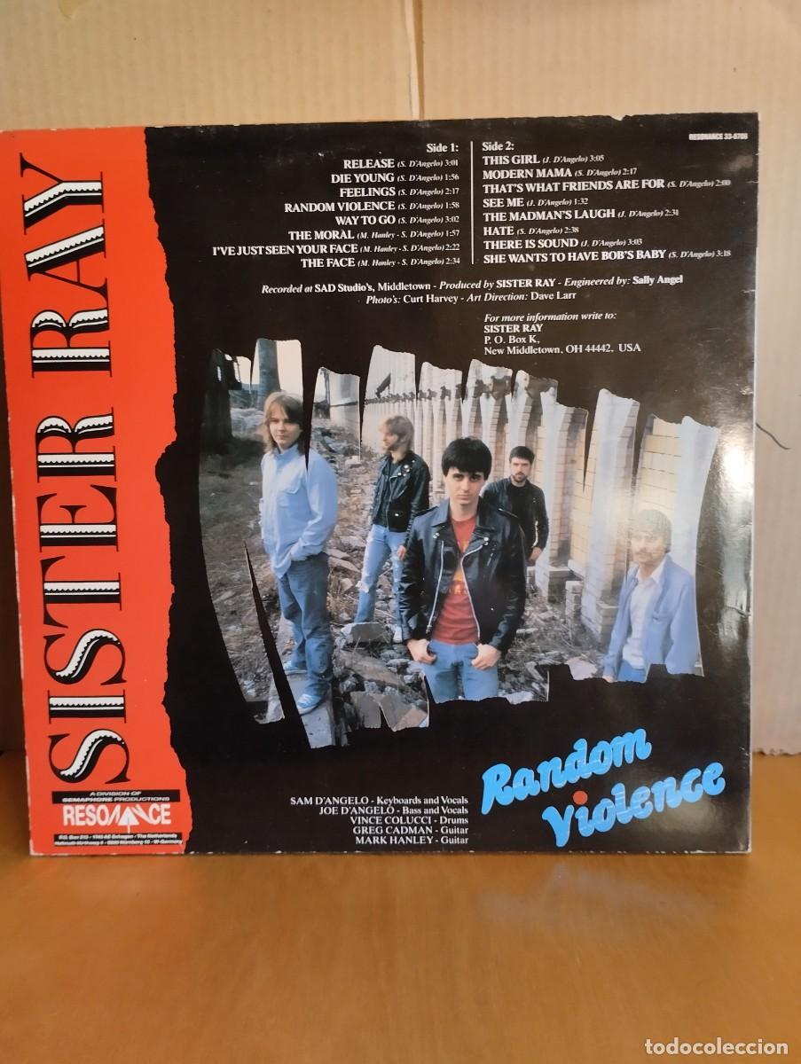 Discos de vinilo: SISTER RAY ----- RANDOM VIOLENCE - Foto 2