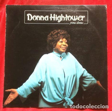 Discos de vinil: DONNA HIGHTOWER (LP. 1985 -nuevo-) GOSPEL - PRIMA DONNA - SOMETIMES I FEEL LIKE A MOTHERLESS CHILD