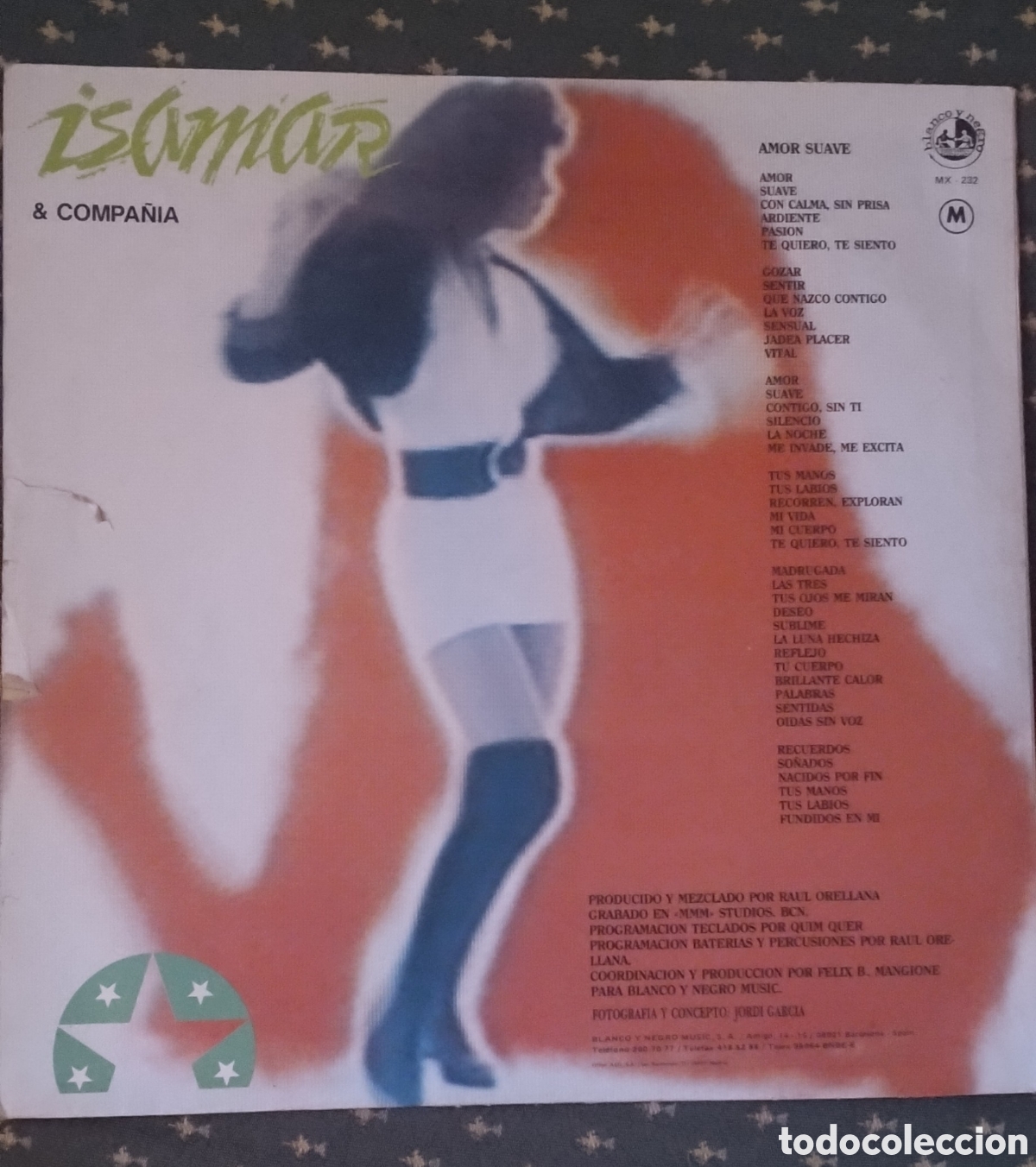 Discos de vinilo: Vinilo isamar & compa&ntilde;&iacute;a amor suave - Foto 2