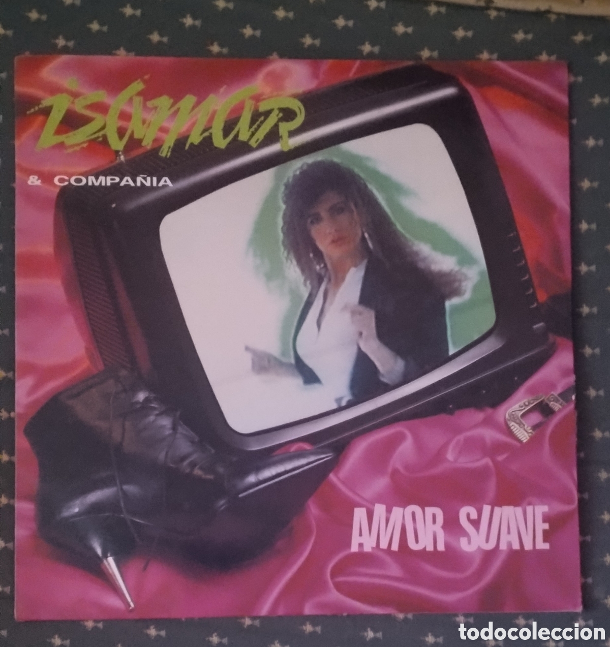 Discos de vinilo: Vinilo isamar & compa&ntilde;&iacute;a amor suave - Foto 1