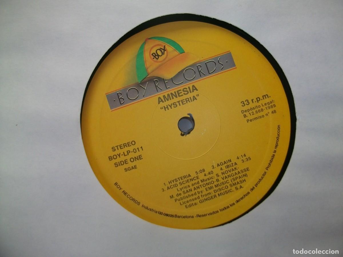 Discos de vinilo: Amnesia &ndash; Hysteria LP - Foto 2