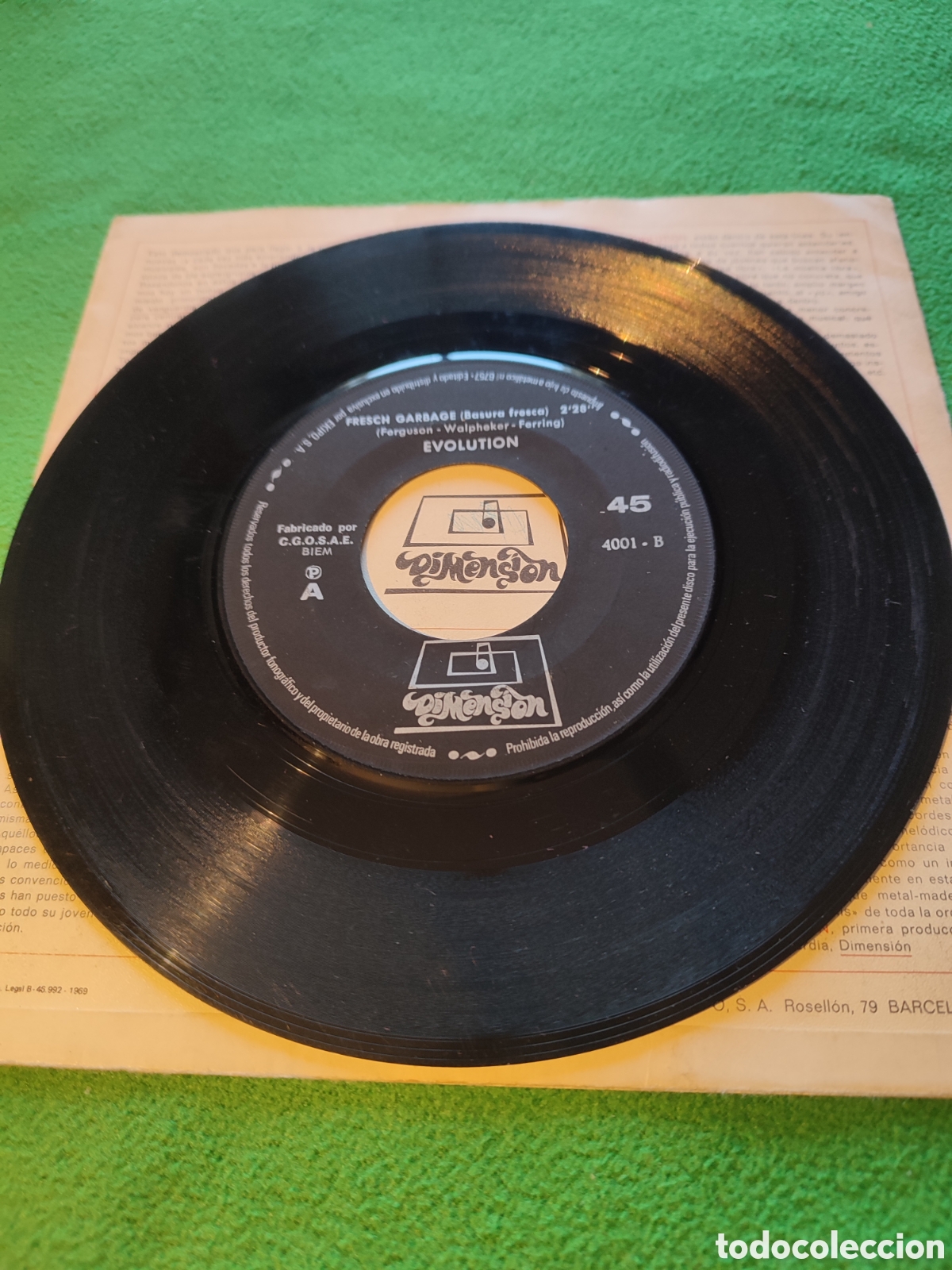 Discos de vinilo: Evolution - Fresh garbage - You Dont Love me - Foto 3