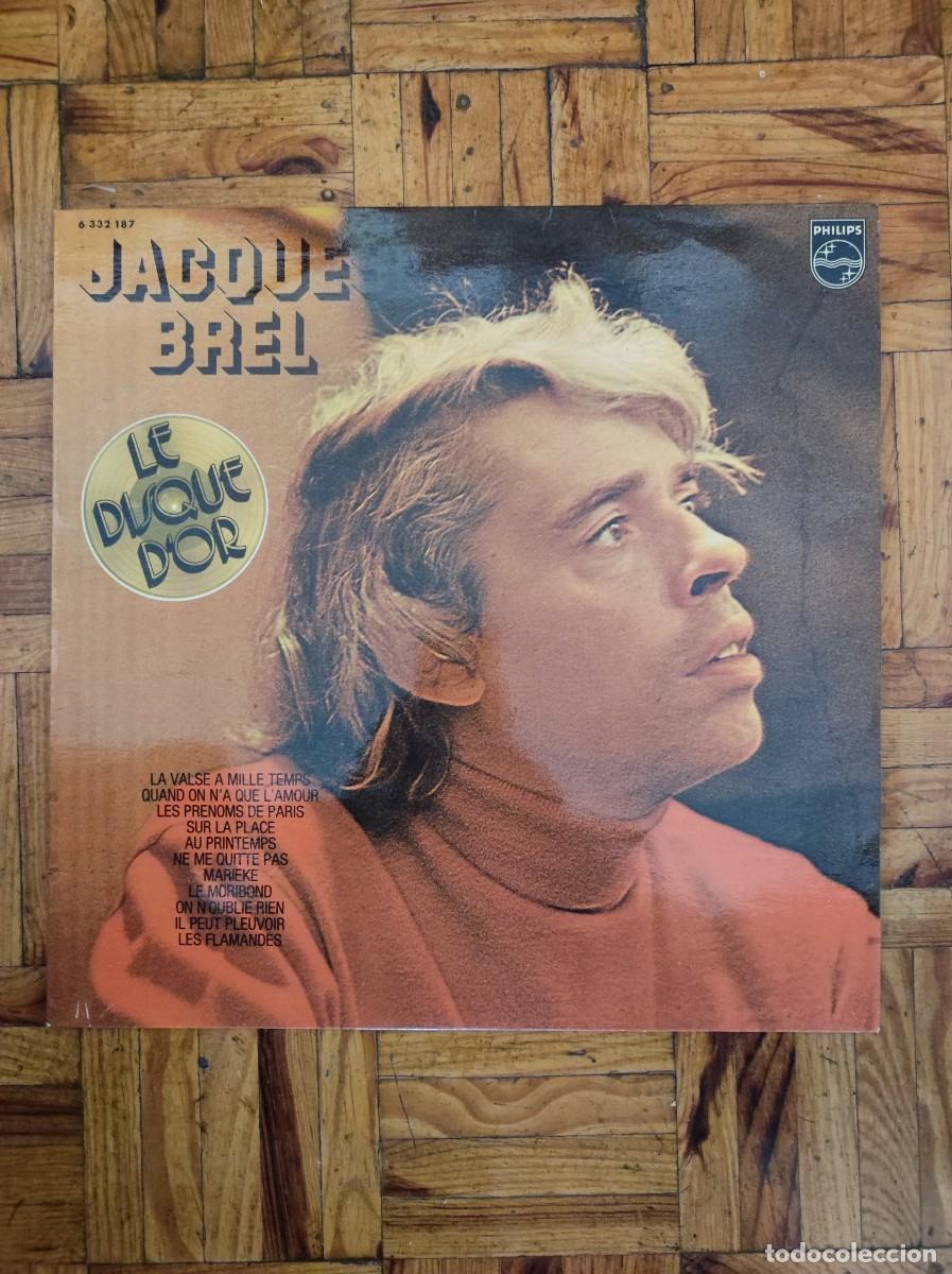 Discos de vinilo: Jacques Brel &ndash; Le Disque DOr Vinyl, LP, Compilation - Foto 1