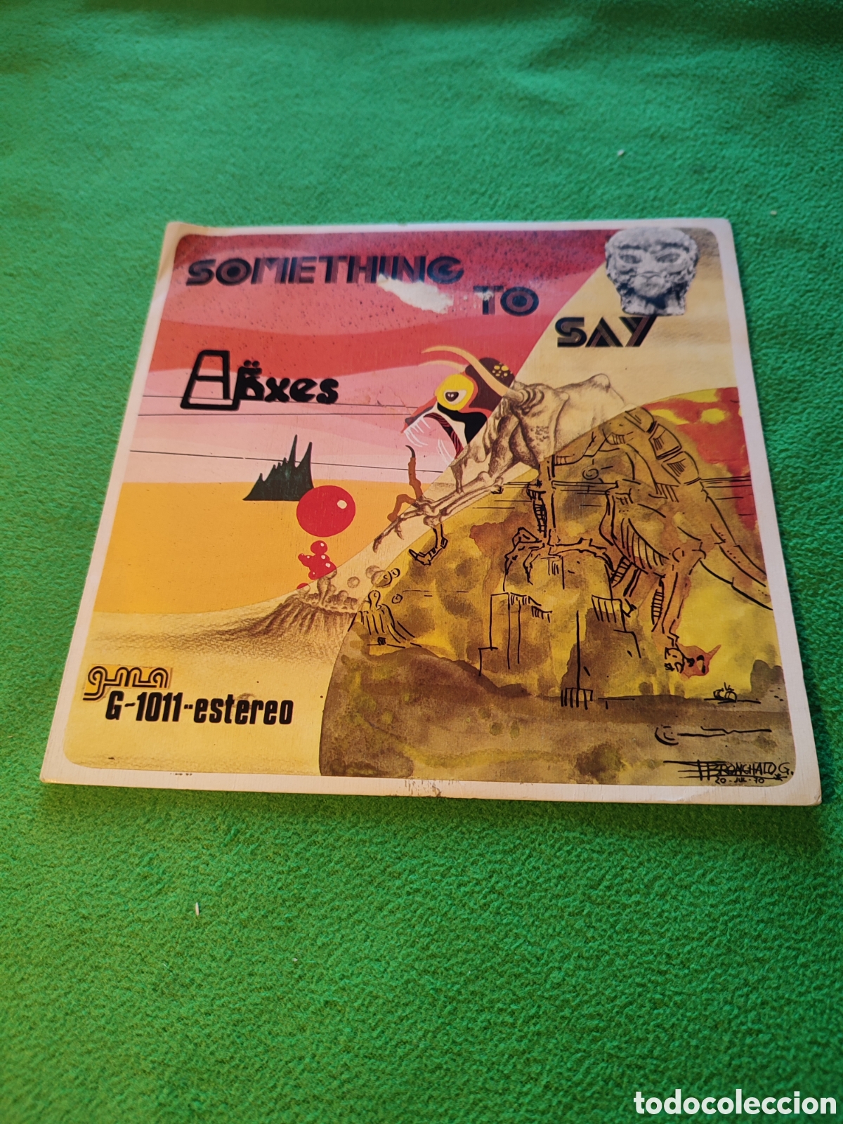 Discos de vinilo: Araxes - Something to say Part 1 y 2 - Foto 1