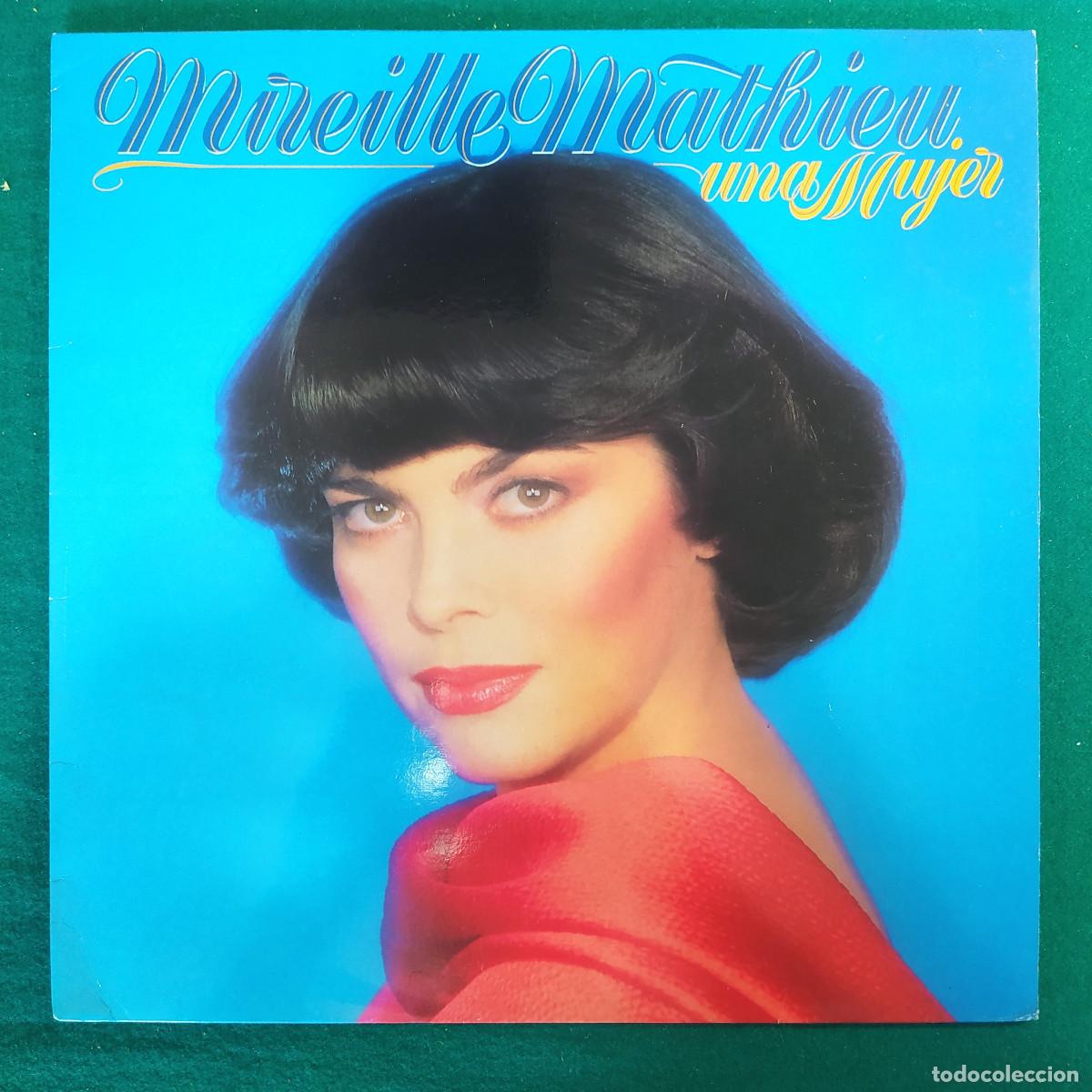 Discos de vinilo: Mireille Mathieu &ndash; Una Mujer - Foto 1