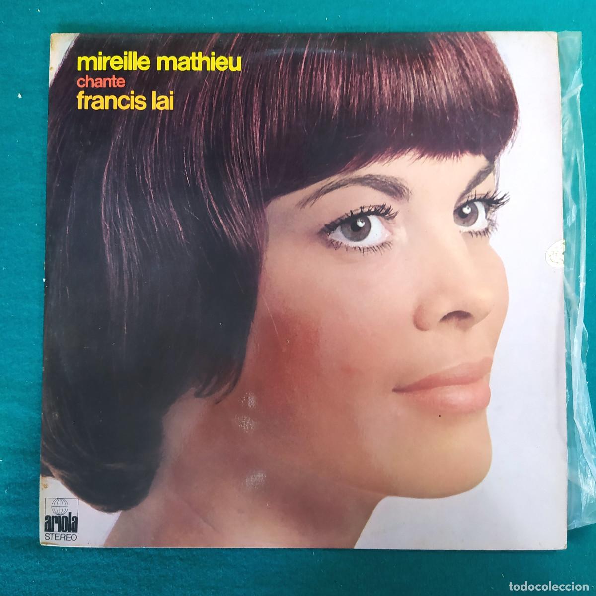 Discos de vinilo: Mireille Mathieu &ndash; Chante Francis Lai - Foto 1