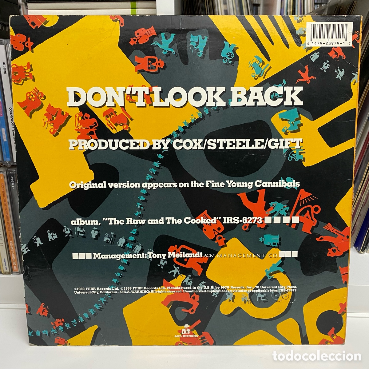 Discos de vinilo: Fine Young Cannibals - Dont Look Back (Extended Version) (12&rdquo;) - Foto 2