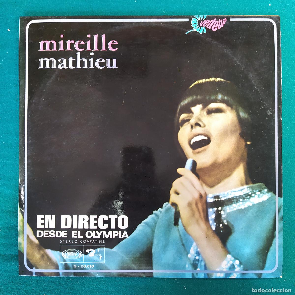 Discos de vinilo: Mireille Mathieu &ndash; En Directo Desde El Olympia - Foto 1
