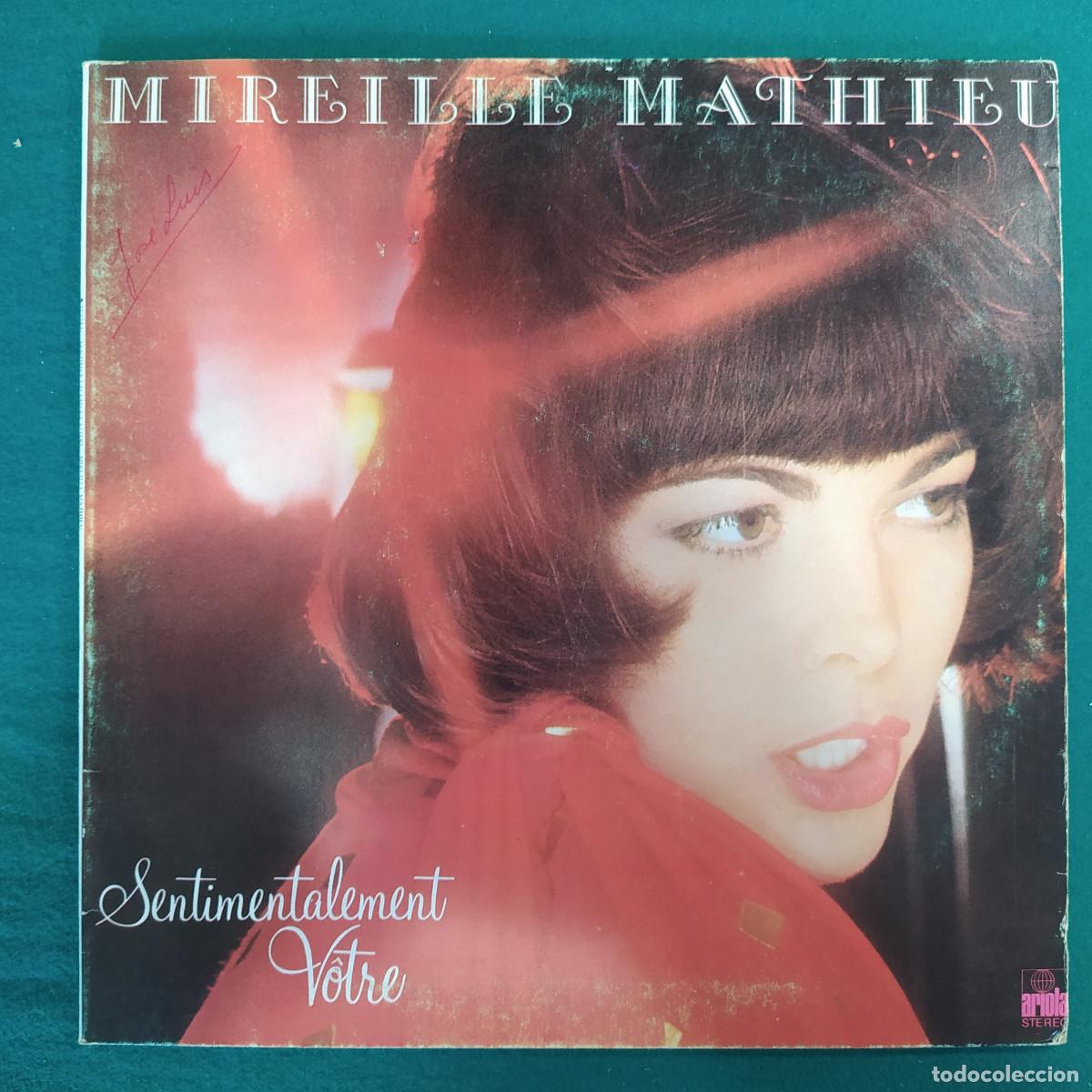Discos de vinilo: Mireille Mathieu &ndash; Sentimentalement Votre - Foto 1