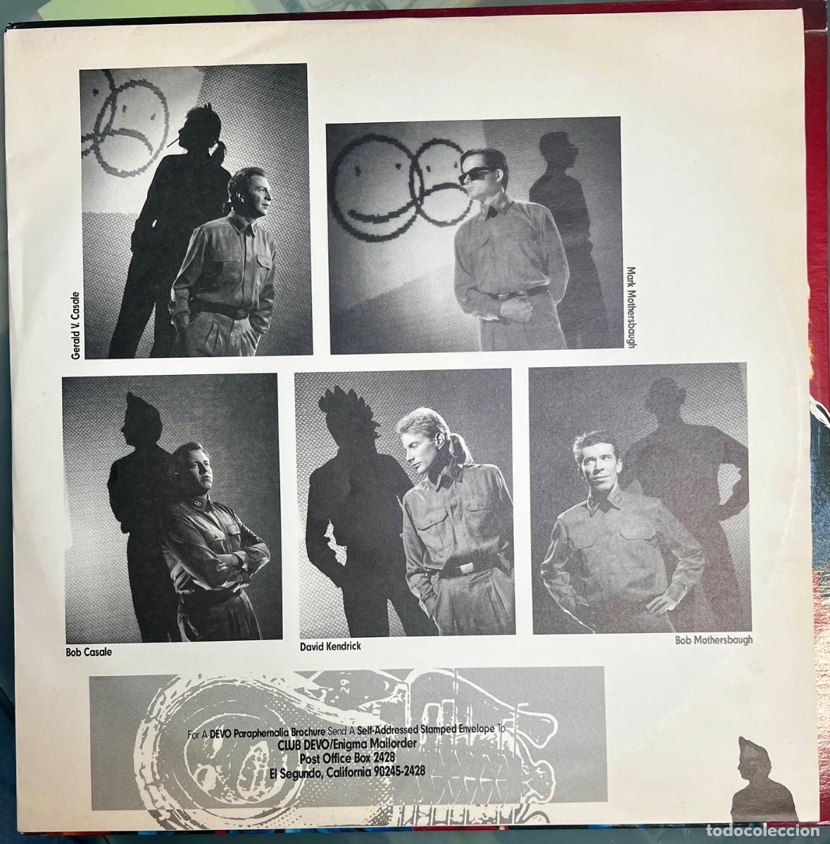 Discos de vinilo: DEVO. TOTAL DEVO. 11 DIGITAL CARTOONS FROM DE DE-EVOLUTION BAND + Art&iacute;culo BOB CASALE. TECNO POP. - Foto 5
