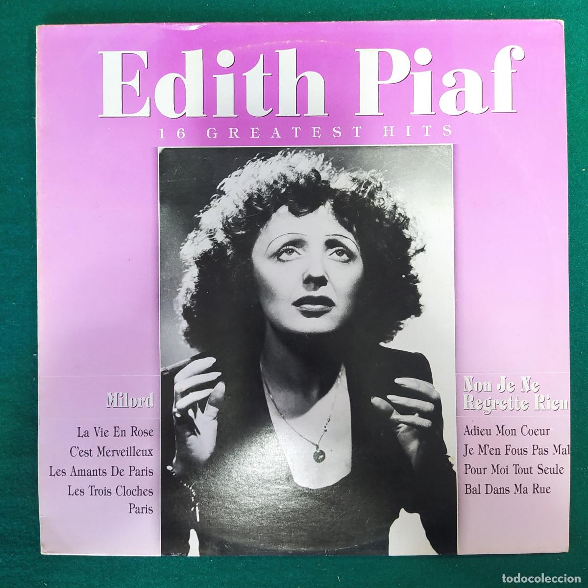 Discos de vinilo: Edith Piaf &ndash; 16 Greatest Hits - Foto 1