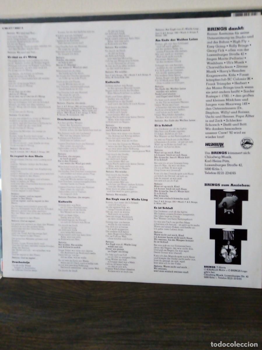 Discos de vinilo: Brings, Kasalla 1992 - Foto 3