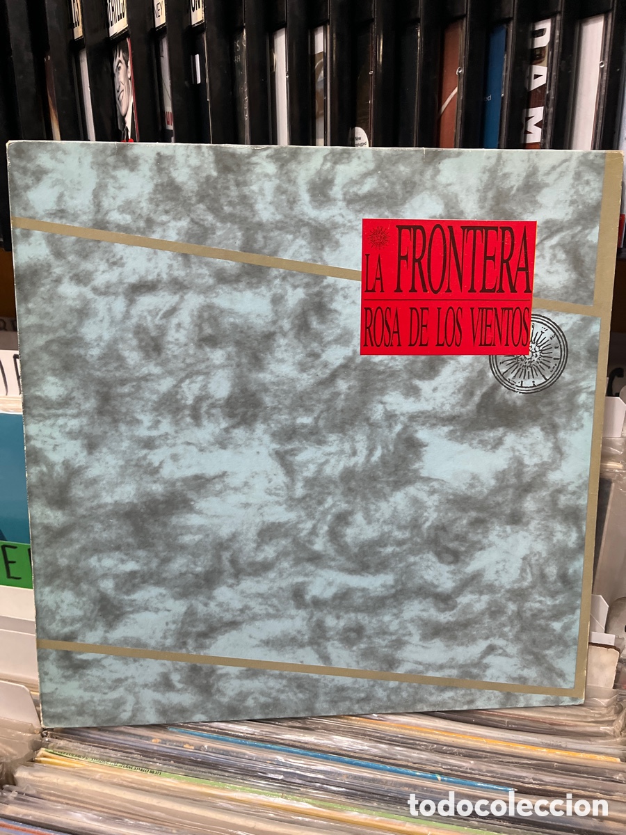 Discos de vinilo: la frontera la rosa de los vientos - Foto 1