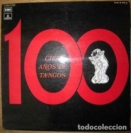 Discos de vinilo: Elba Pico &ndash; 100 A&Ntilde;OS DE TANGOS - Gatefold - Foto 1