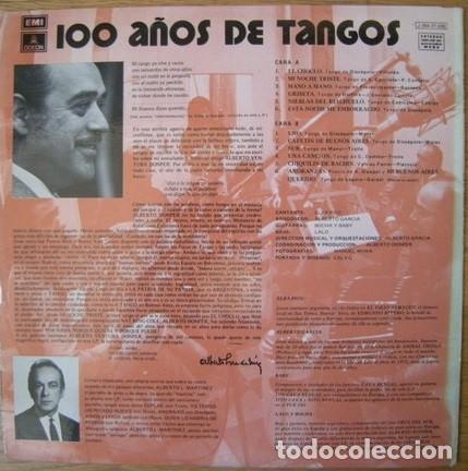 Discos de vinilo: Elba Pico &ndash; 100 A&Ntilde;OS DE TANGOS - Gatefold - Foto 3