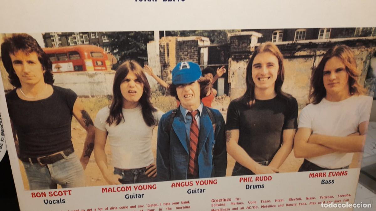 Discos de vinilo: LP AC/DC : SIN SYDNEY &acute;76 LIVE - Foto 3