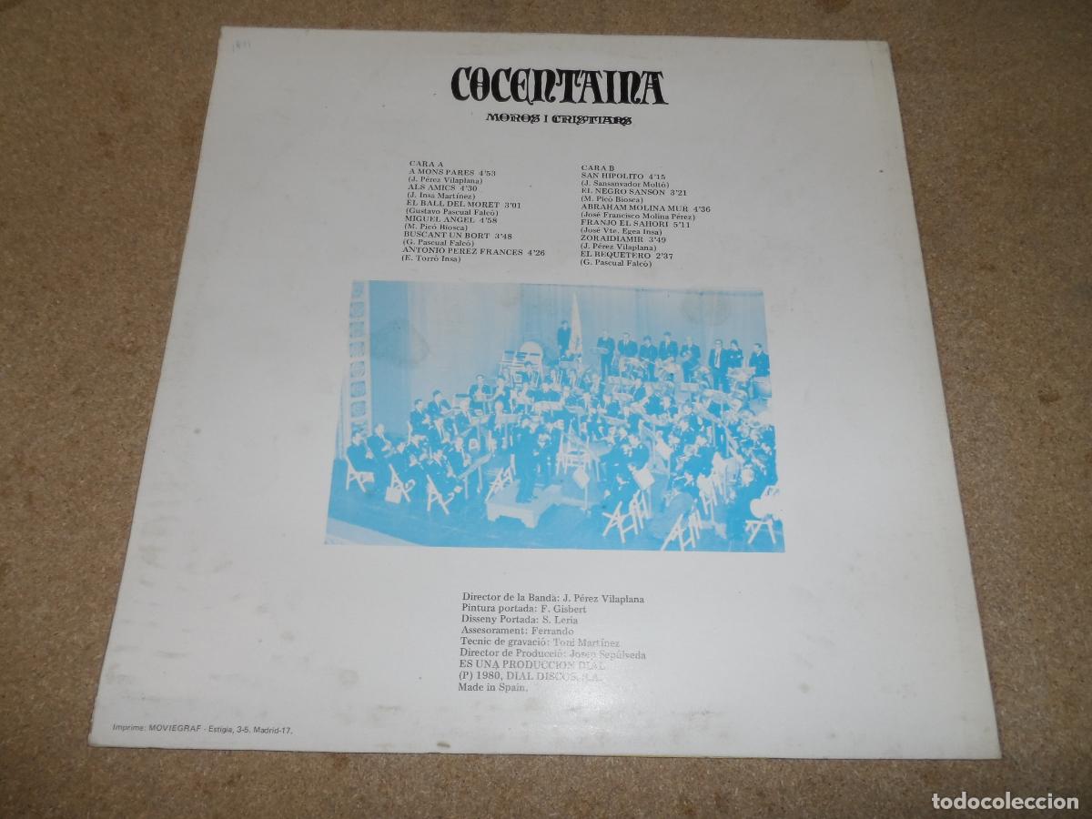 Discos de vinilo: COCENTAINA - Moros i cristians (SPAIN 1984) - Foto 2