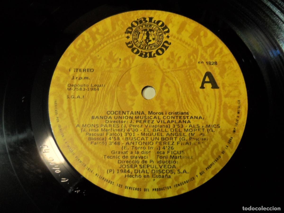 Discos de vinilo: COCENTAINA - Moros i cristians (SPAIN 1984) - Foto 3