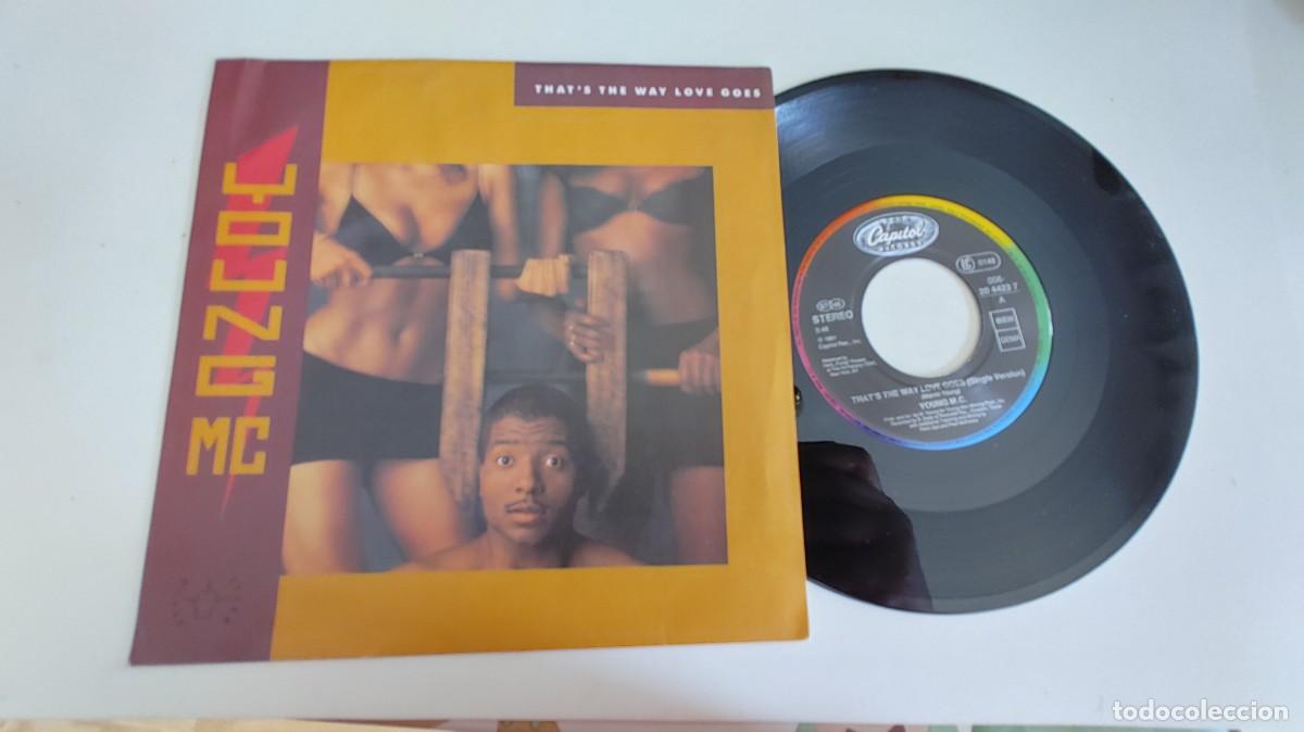 Discos de vinilo: YOUNG MC-SINGLE THA&acute;S THE WAY LOVE GOES - Foto 1