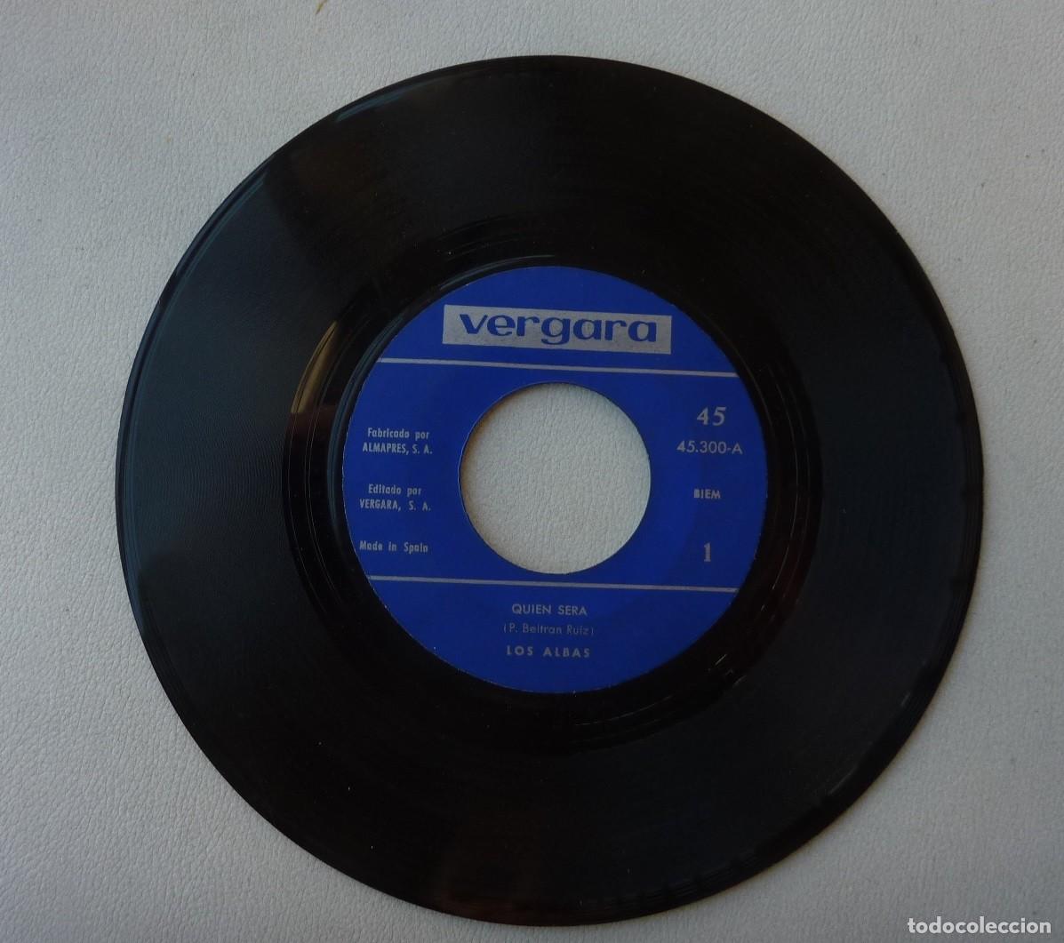Discos de vinilo: LOS ALBAS // QUIEN SERA // 1969 // SOLO DISCO - Foto 1