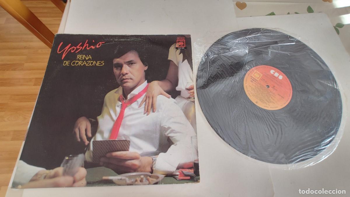 Discos de vinilo: YOSHIO-LP REINA DE CORAZONES - Foto 1