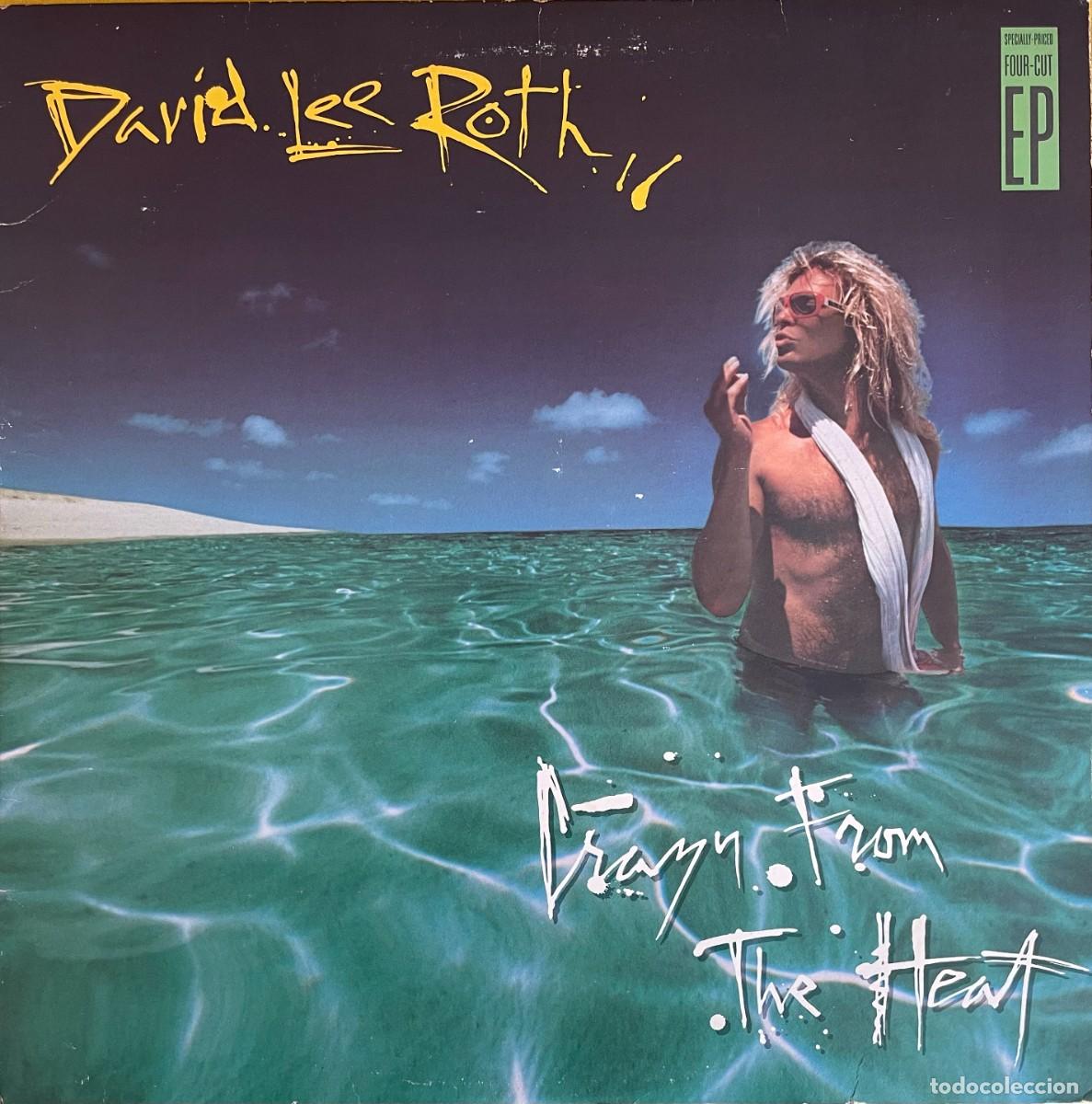 Discos de vinilo: David Lee Roth &ndash; Crazy From The Heat 12&rdquo; MAXI - Foto 1
