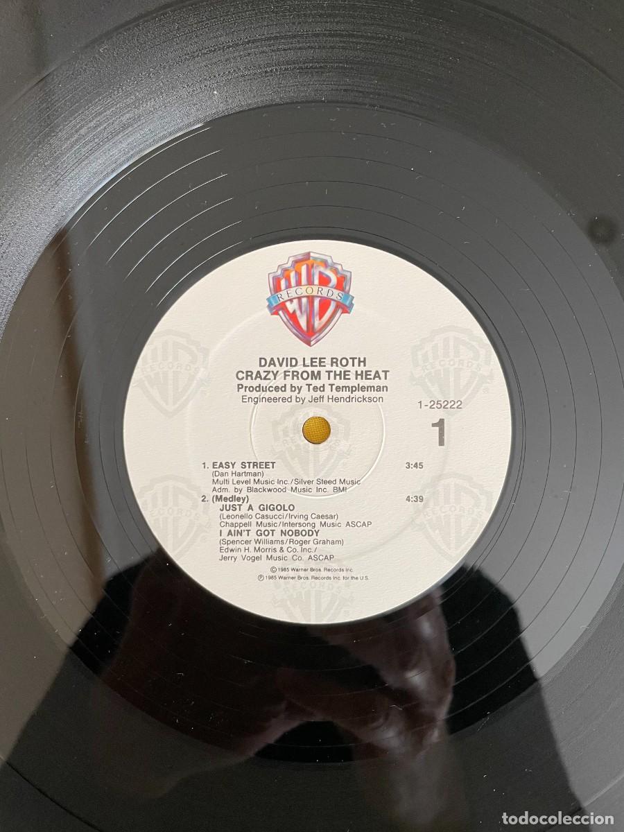 Discos de vinilo: David Lee Roth &ndash; Crazy From The Heat 12&rdquo; MAXI - Foto 5