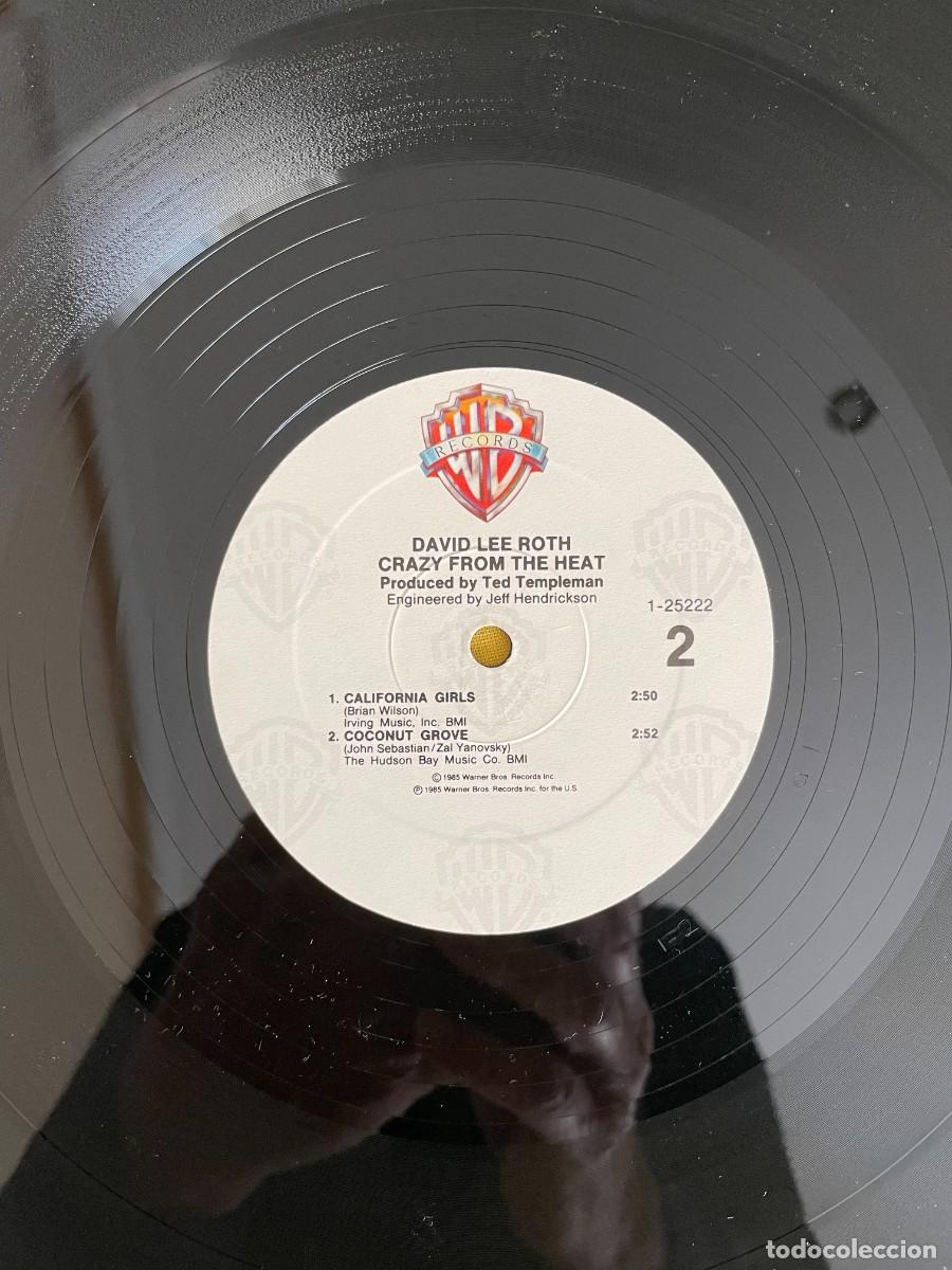 Discos de vinilo: David Lee Roth &ndash; Crazy From The Heat 12&rdquo; MAXI - Foto 6