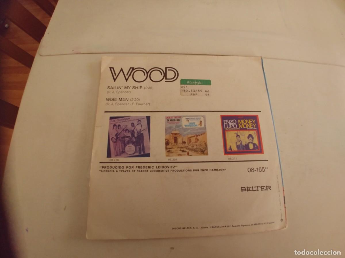Discos de vinilo: WOOD-SINGLE Sailin My Ship - Foto 2