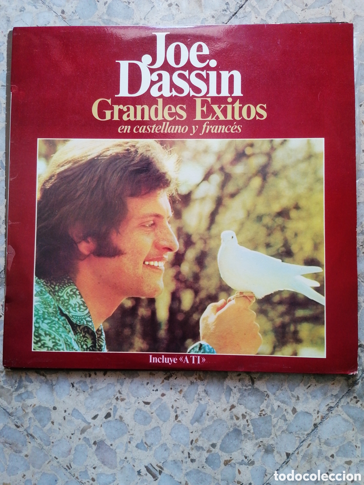 Discos de vinilo: LP JOE DASSIN GRANDES EXITOS EN CASTELLANO Y FRANCES - Foto 1