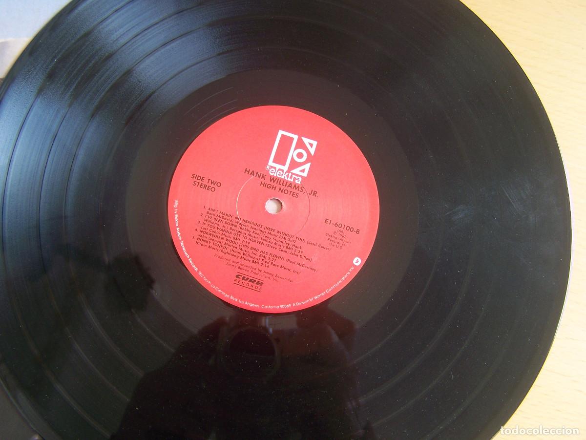Discos de vinilo: Hank Williams Jr- High notes Lp - Foto 4