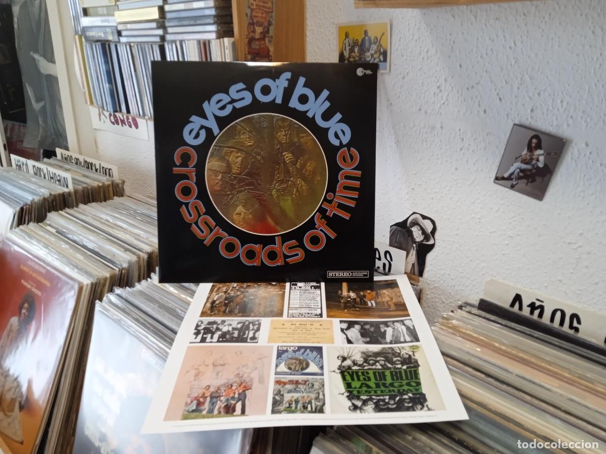 Dischi in vinile: Eyes Of Blue &lrm;&ndash; The Crossroads Of Time. Lp reedicion 2016 de wah wah records de lp de 1969