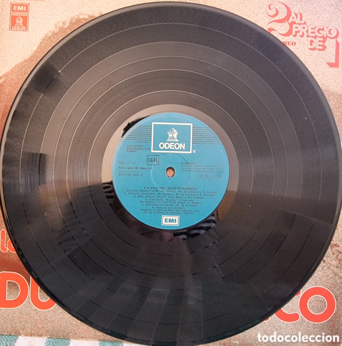 Discos de vinilo: Duo Din&aacute;mico La voz de.. Doble LP vinilo - Foto 7