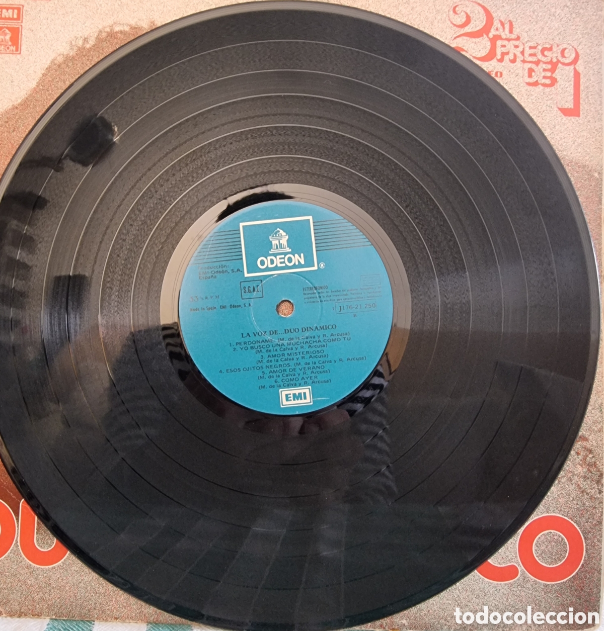 Discos de vinilo: Duo Din&aacute;mico La voz de.. Doble LP vinilo - Foto 8