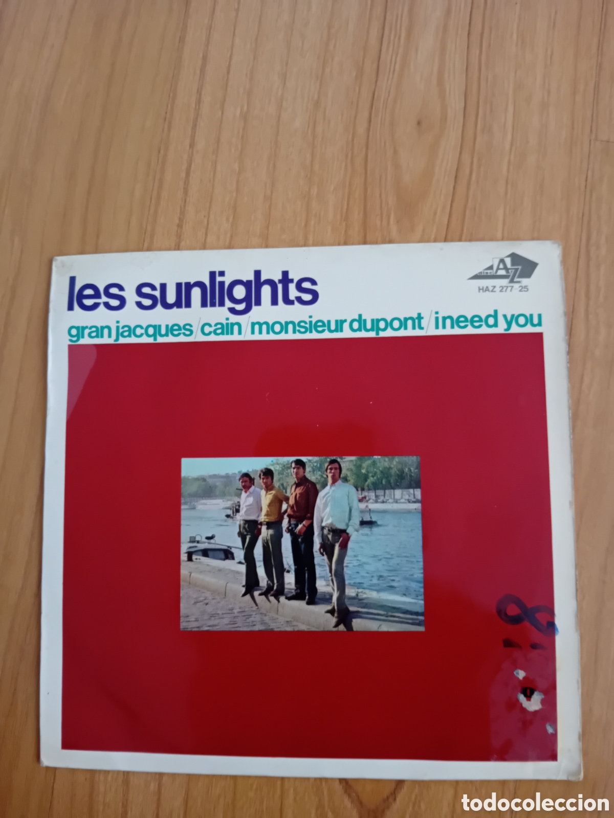 Discos de vinilo: LES SUNLIGHTS. GRAN JACQUES - Foto 1