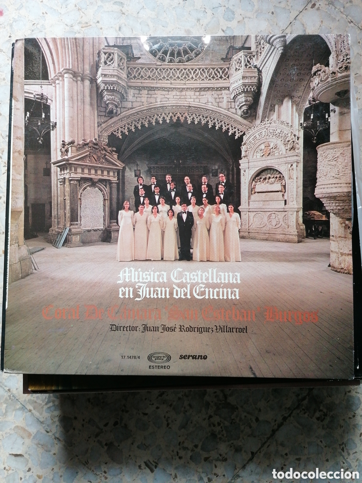 Discos de vinil: LP MUSICA CASTELLANA EN JUAN DEL ENCINA CORAL CAMARA SAN ESTEBAN BURGOS JUAN JOSE RODRIGUEZ VILLARRO