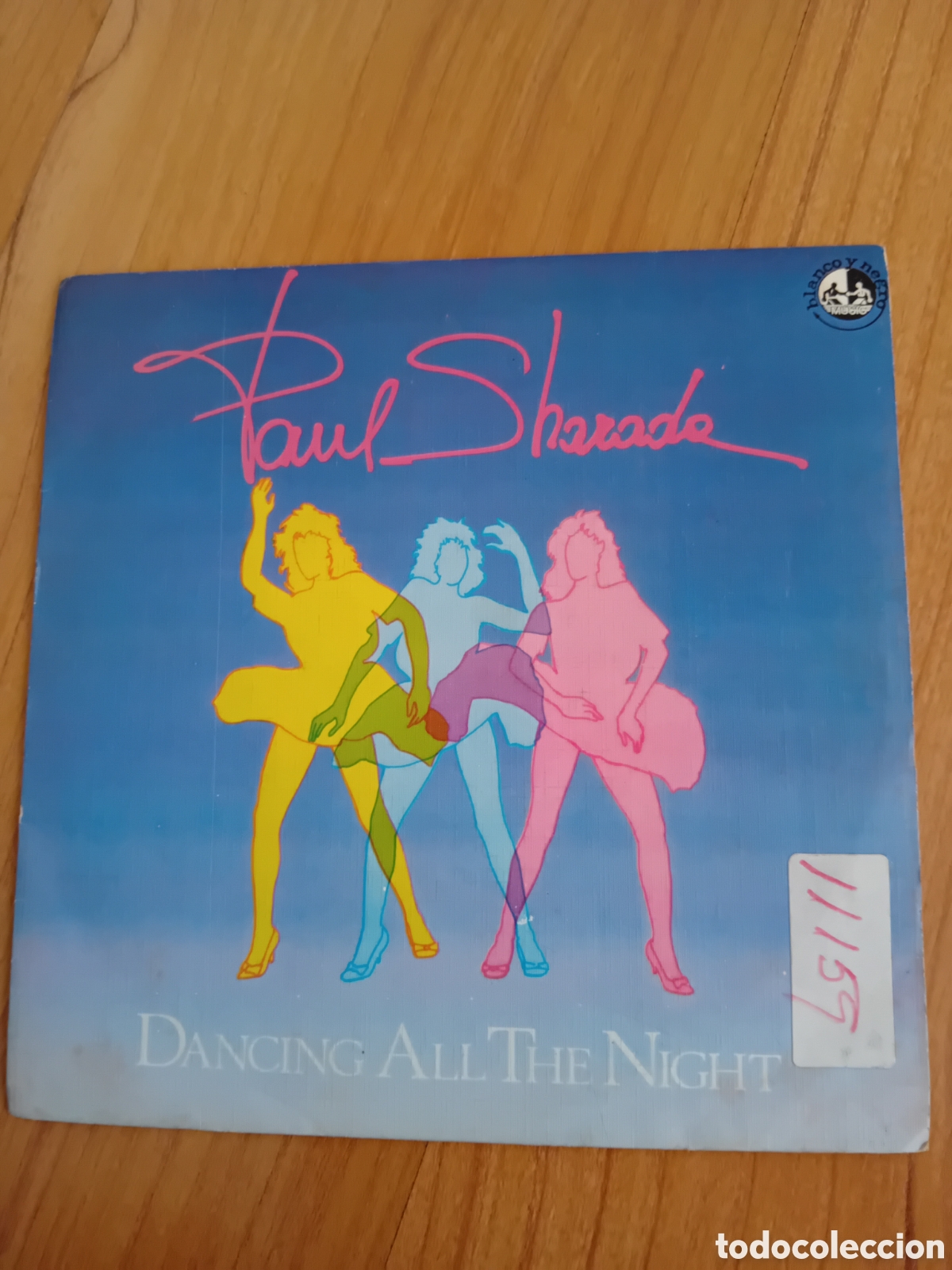 Discos de vinilo: PAUL SHARADA. DANCING ALL THE NIGHT. FLORIDA - Foto 1