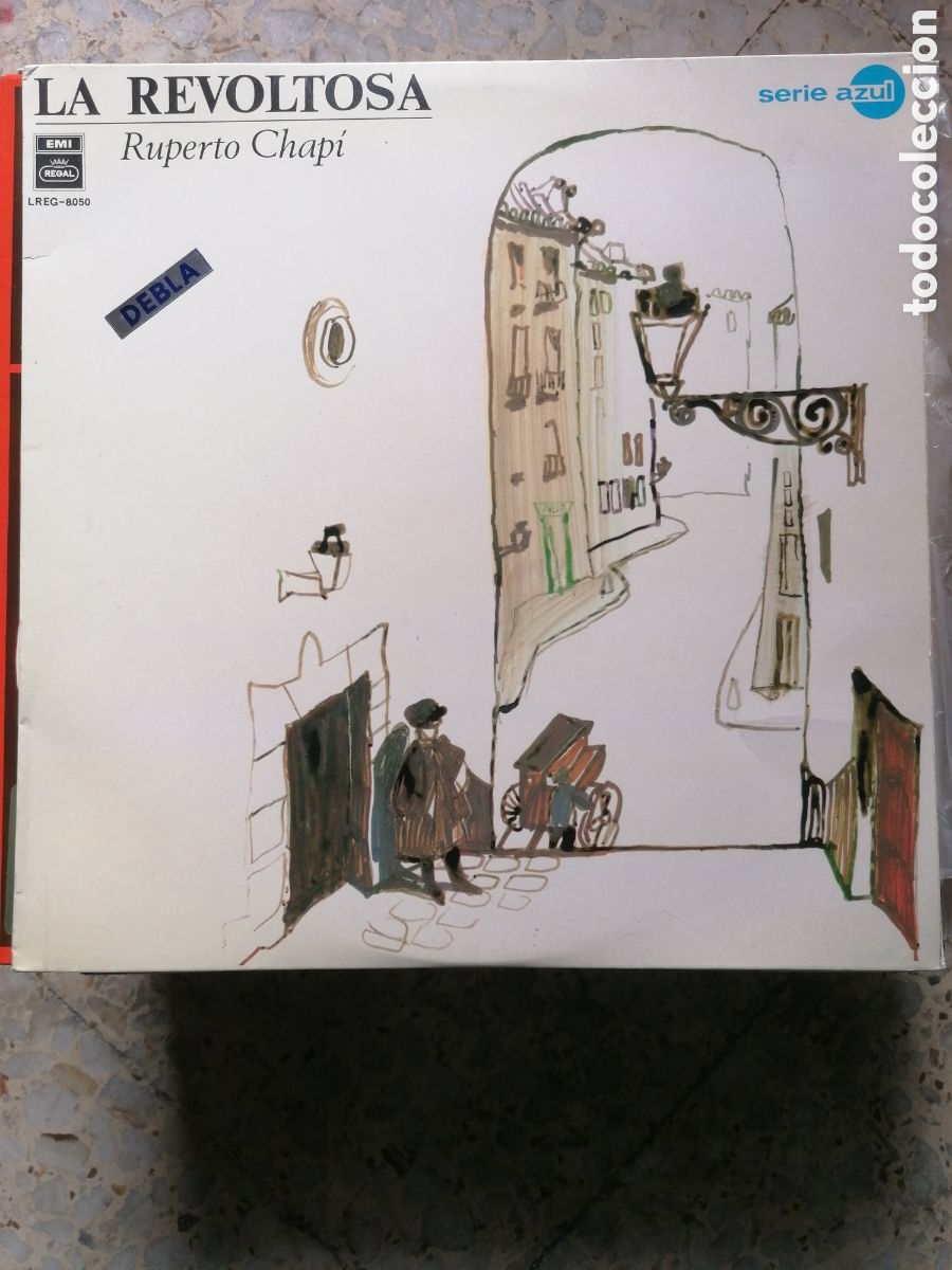 Discos de vinilo: LP LA REVOLTOSA RUPERTO CHAPI - Foto 1