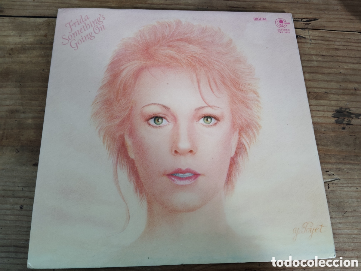 Discos de vinilo: FRIDA - SOMETHINGS GOING ON , 1982 / DISCO PROMOCIONAL - Foto 1