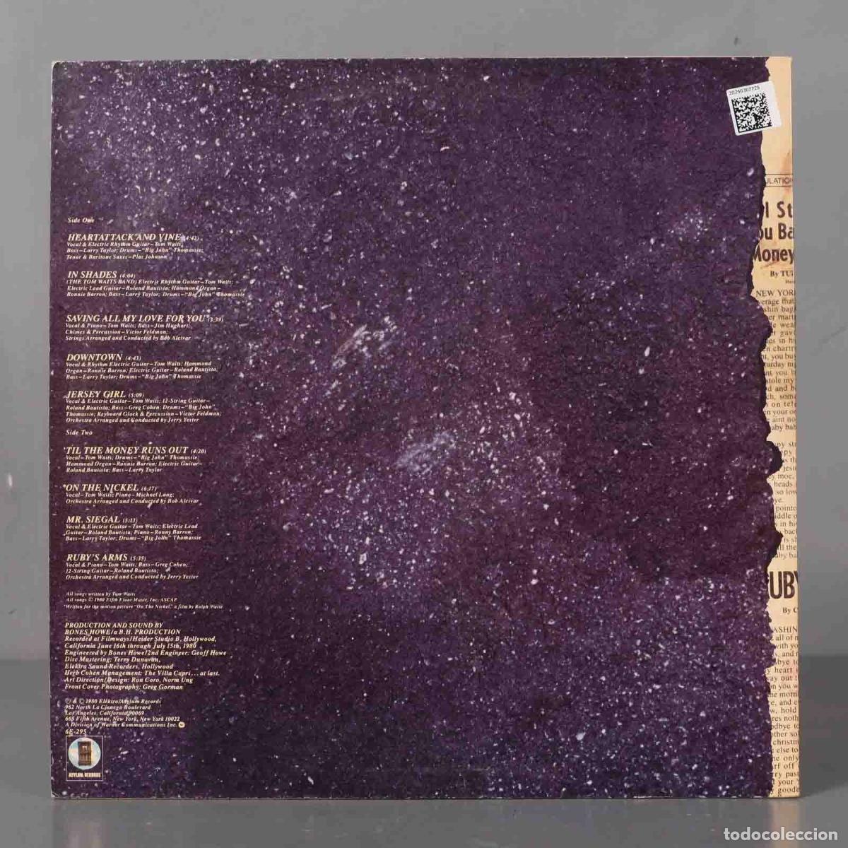 Discos de vinilo: LP. Tom Waits &ndash; Heartattack And Vine - Foto 2