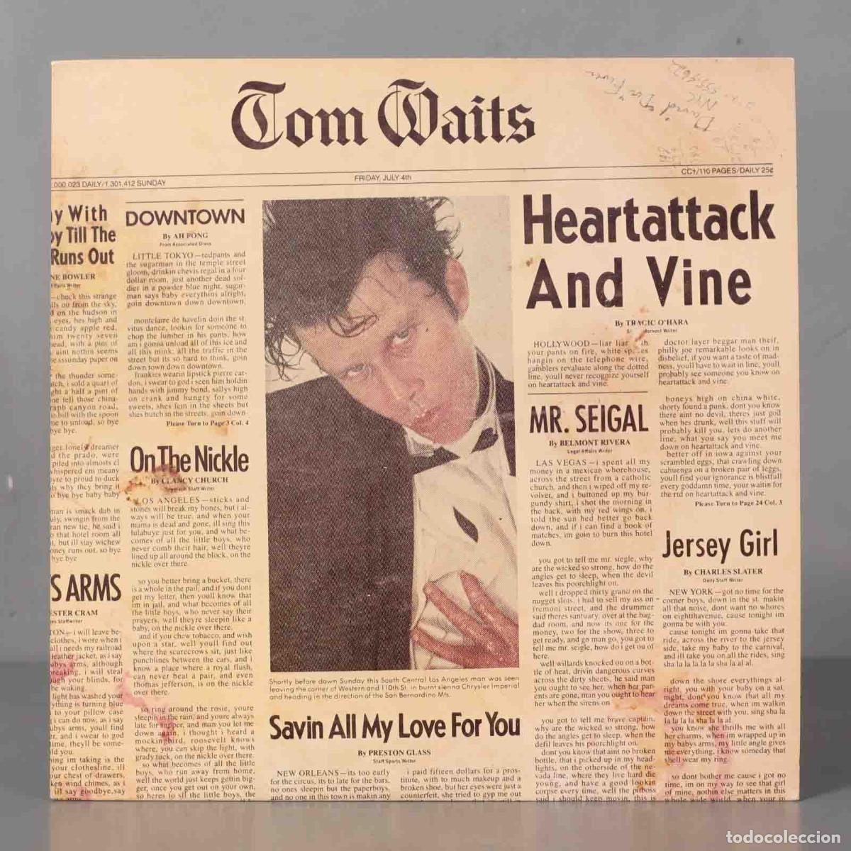 Discos de vinilo: LP. Tom Waits &ndash; Heartattack And Vine - Foto 1