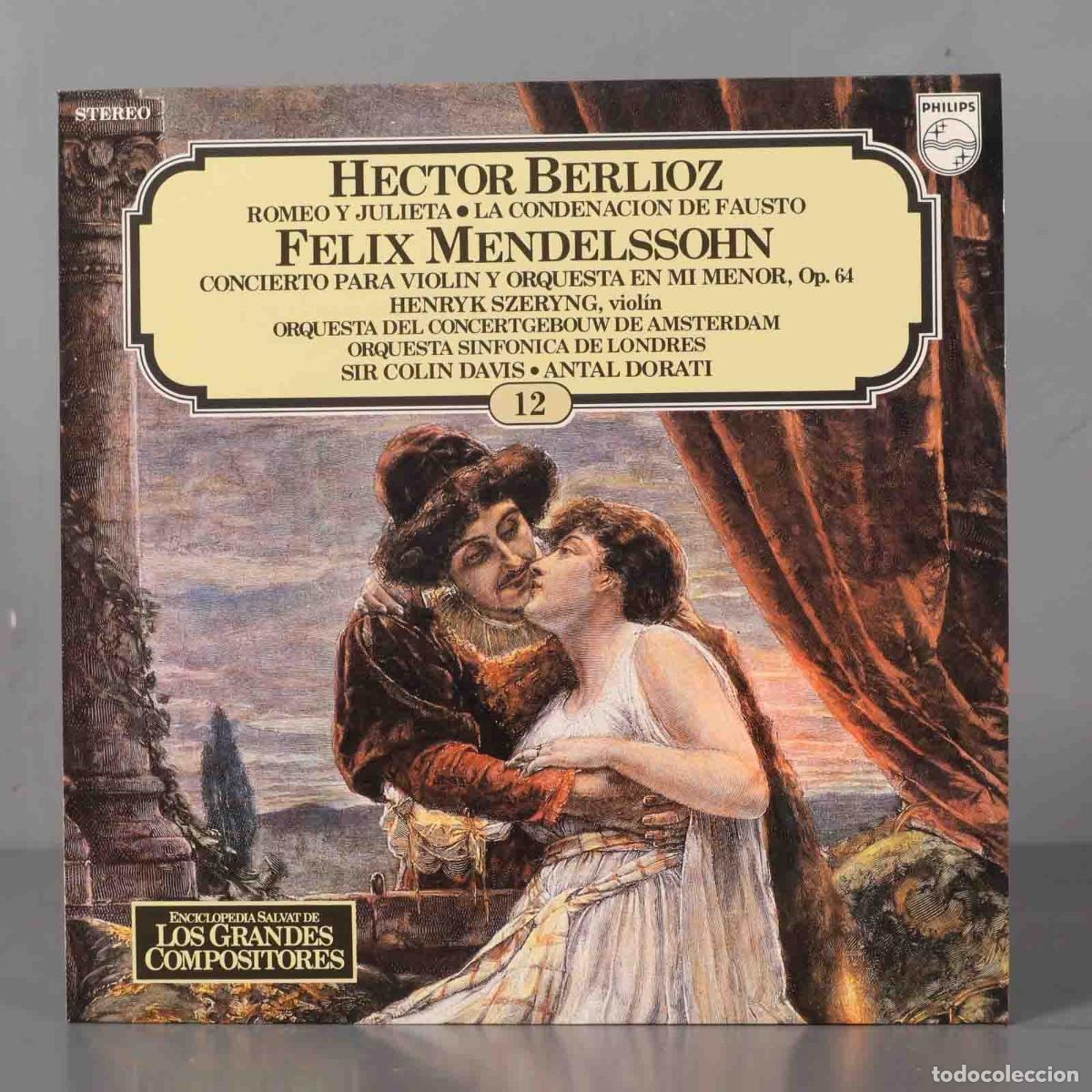 Discos de vinilo: LP. Mendelssohn BERLIOZ DAVIS DORATI - Foto 1