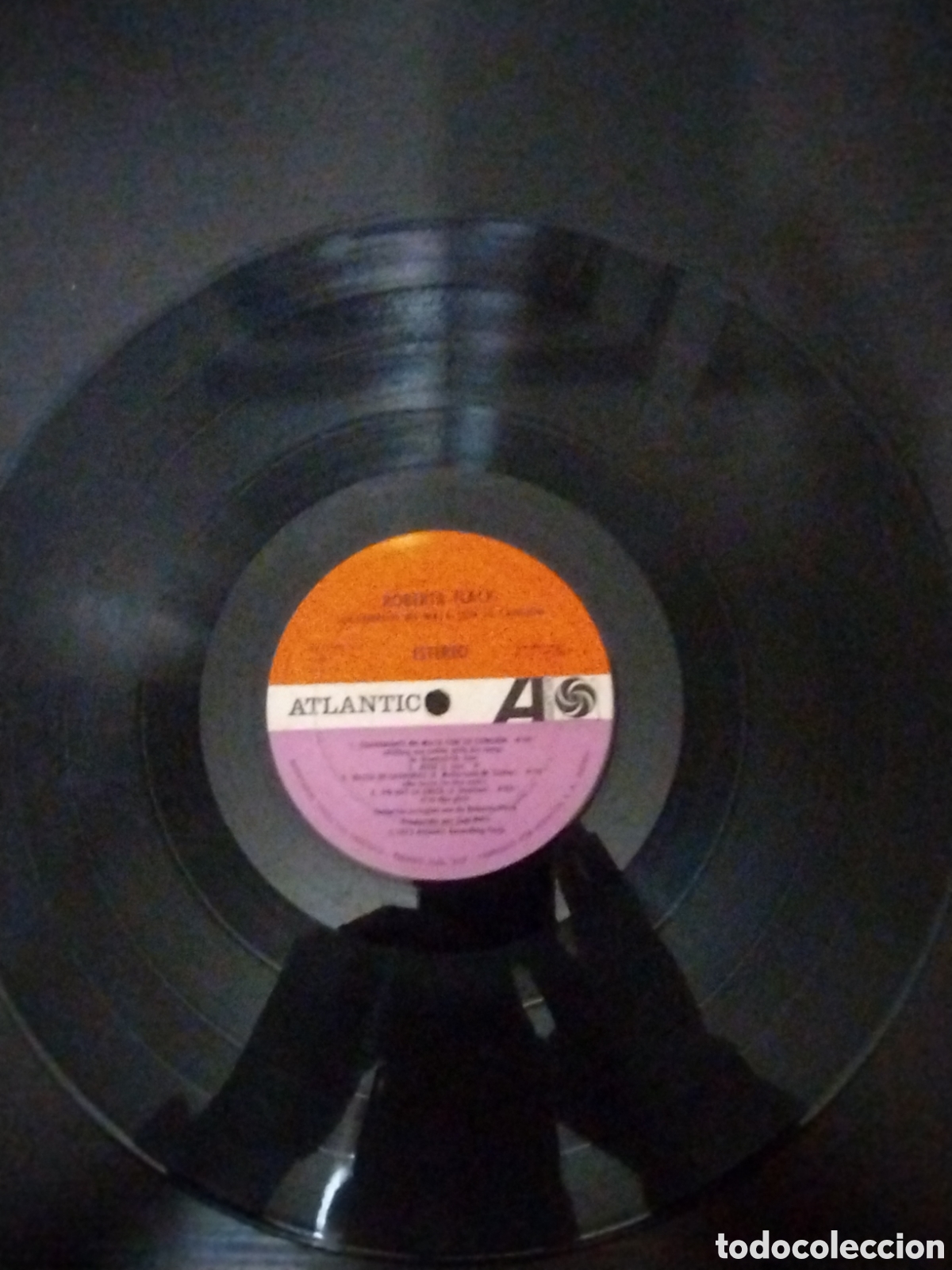 Discos de vinilo: Roberta flack LP suavemente me mata con su canci&oacute;n - Foto 3