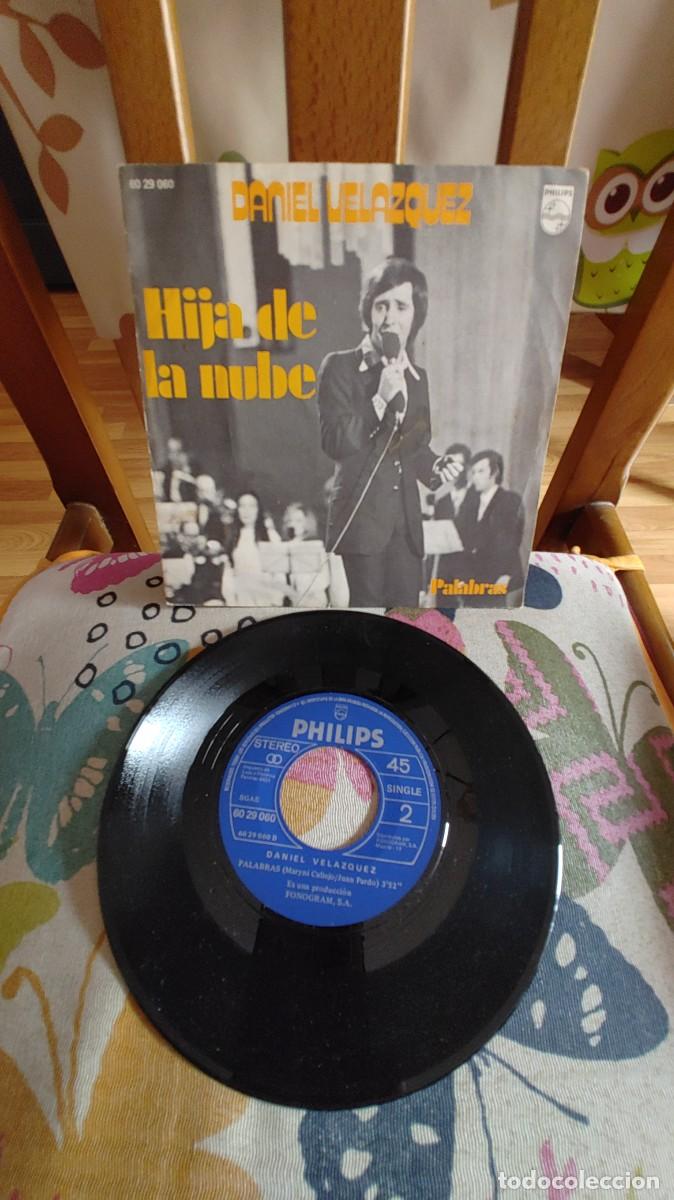 Discos de vinilo: DANIEL VELAZQUEZ-SINGLE HIJA DE LA NUBE - Foto 1