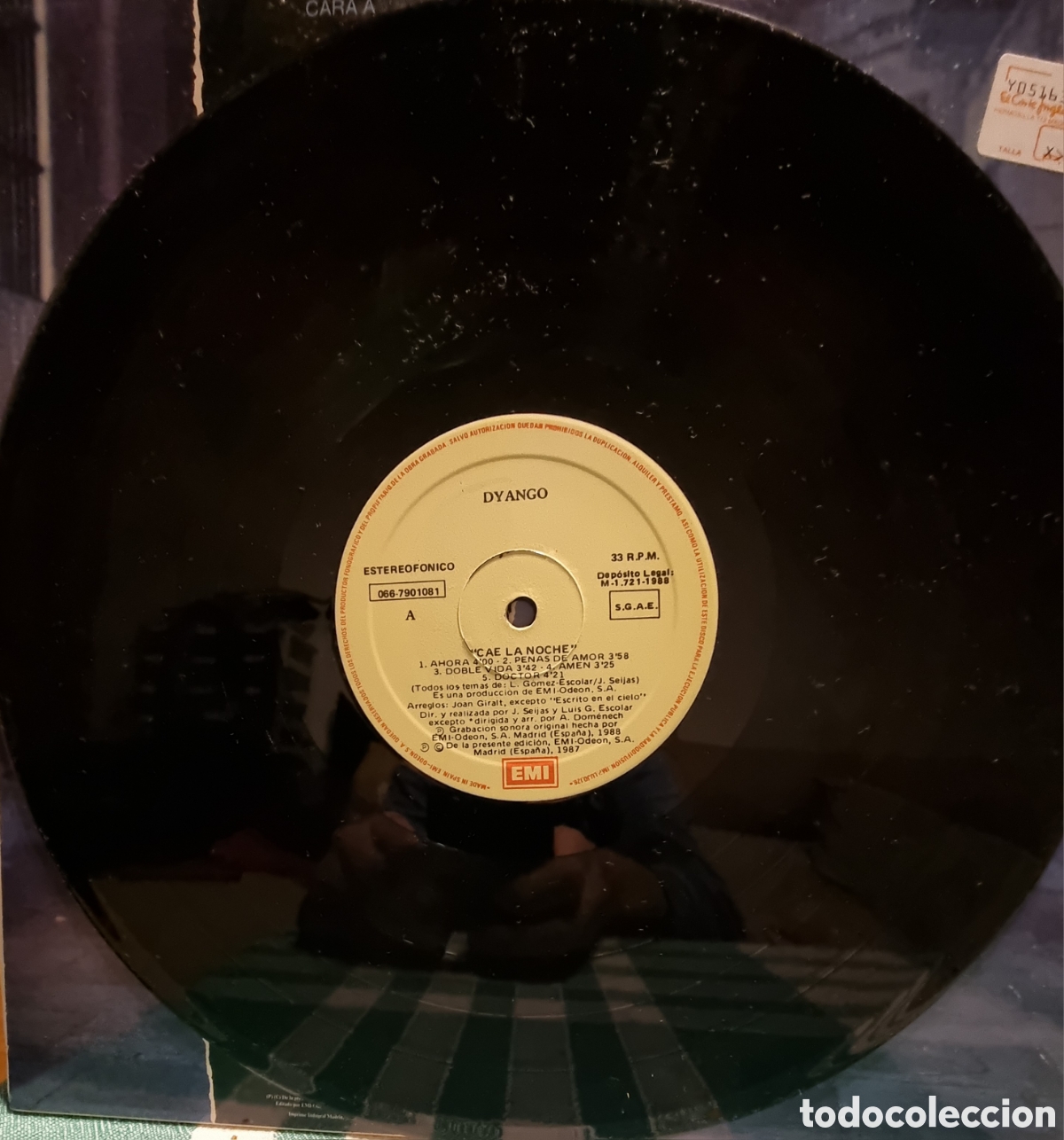 Discos de vinilo: Dyango Cae la noche LP vinilo - Foto 3