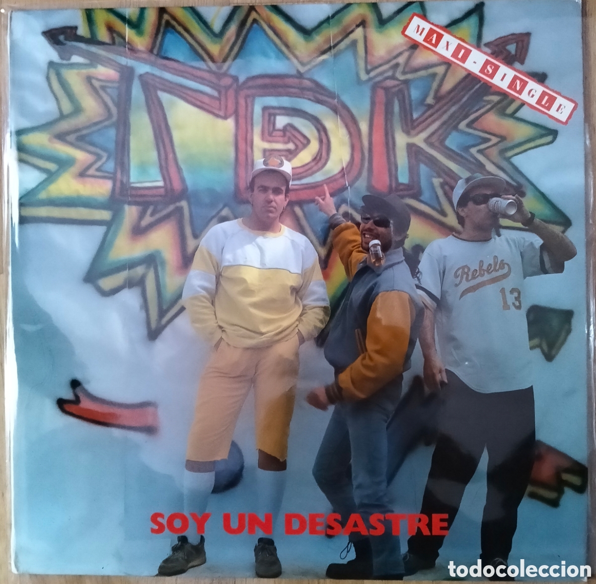 Discos de vinilo: TDK &rdquo;SOY UN DESASTRE&rdquo; MAXI VINILO - Foto 1