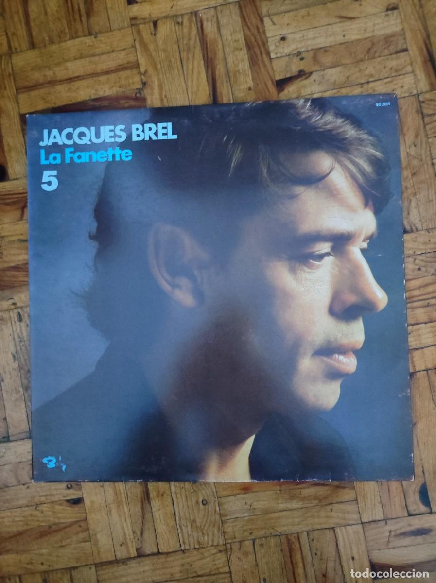 Discos de vinilo: Jacques Brel &ndash; 5 - La Fanette Vinyl, LP, Compilation - Foto 1