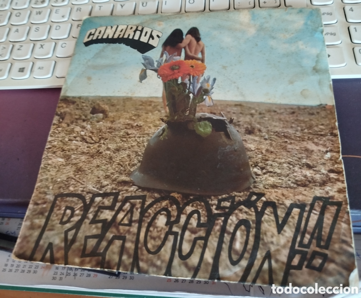Discos de vinilo: Canarios - Reacci&oacute;n . - Foto 1