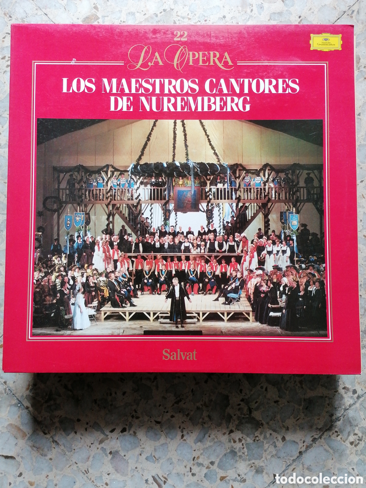 Discos de vinil: LP LOS MAESTROS CANTORES DE NUREMBERG LA OPERA 22